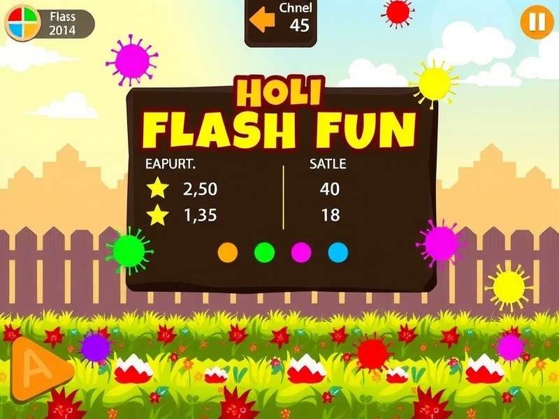 Holi Flash Fun download statistics chart