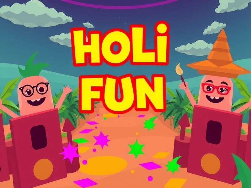 Holi Flash Fun multiplayer mode